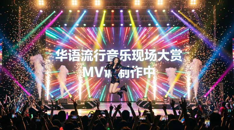探花探花MV拍摄视频全程记录 · 华语流行音乐现场